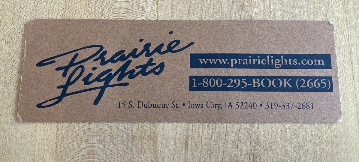 Day 28 Prairie Lights in Iowa City