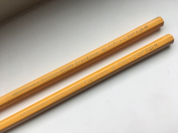 two Blacksun pencils