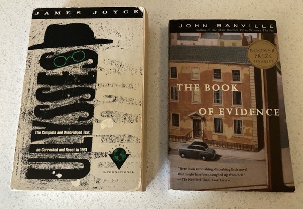 Ulysses by James Joyce and The Book of Evidence by John Banville
