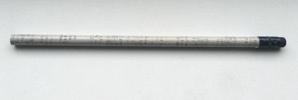 Musgrave Newspaper pencil