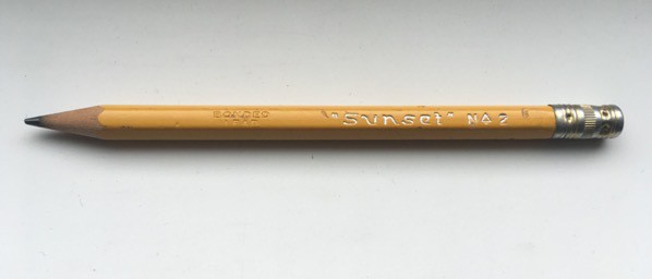 Sunset pencil