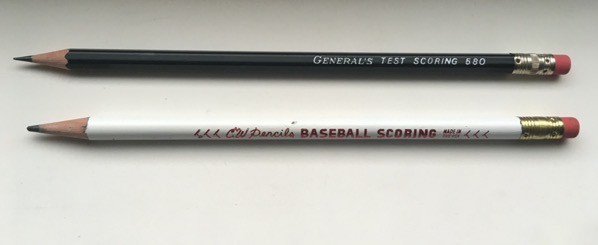 General's Test Scoring and Baseball Scoring pencils